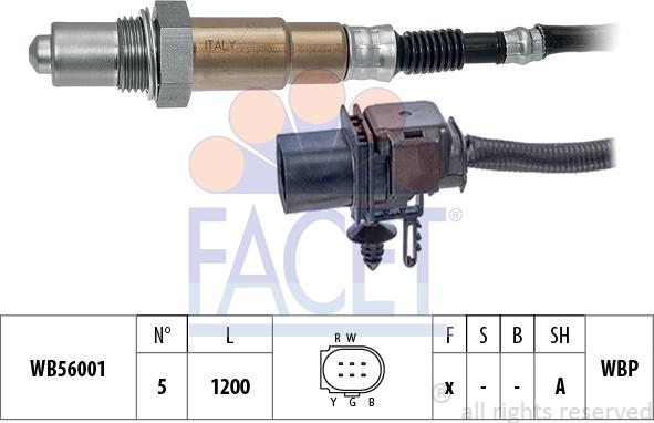 FACET 10.8426 - Oxygen, Lambda Sensor car-mod.net