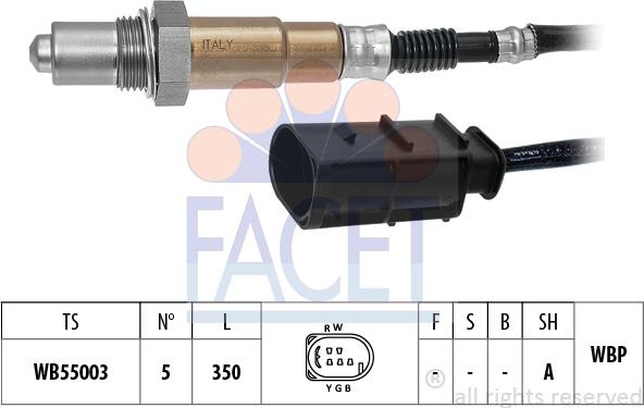 FACET 10.8544 - Oxygen, Lambda Sensor car-mod.net