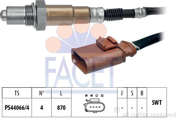 FACET 10.8534 - Oxygen, Lambda Sensor car-mod.net