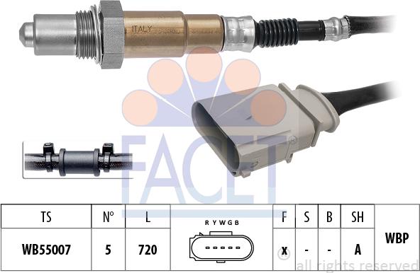 FACET 10.8575 - Oxygen, Lambda Sensor car-mod.net