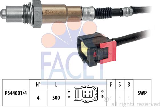 FACET 10.8175 - Oxygen, Lambda Sensor car-mod.net