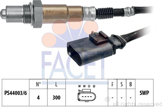 FACET 10.8170 - Oxygen, Lambda Sensor car-mod.net