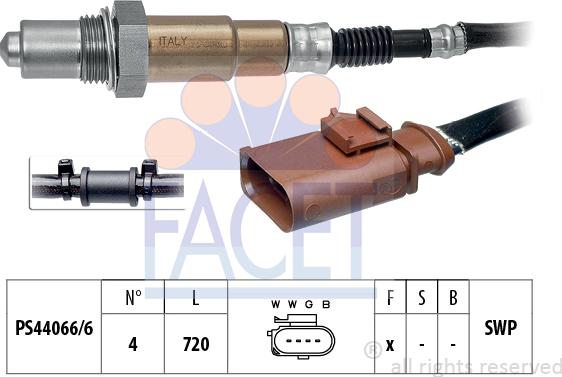 FACET 10.8177 - Oxygen, Lambda Sensor car-mod.net
