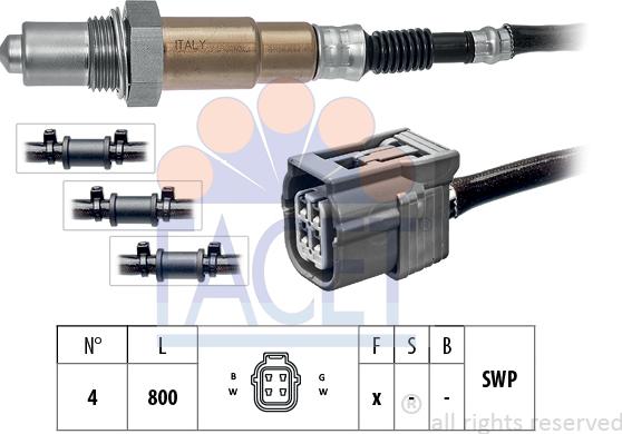 FACET 10.8382 - Oxygen, Lambda Sensor car-mod.net