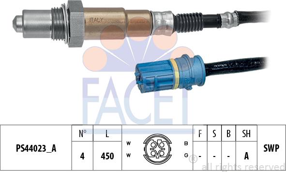 FACET 10.8326 - Oxygen, Lambda Sensor car-mod.net