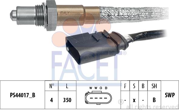 FACET 10.8252 - Oxygen, Lambda Sensor car-mod.net