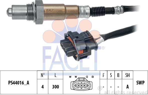 FACET 10.8267 - Oxygen, Lambda Sensor car-mod.net