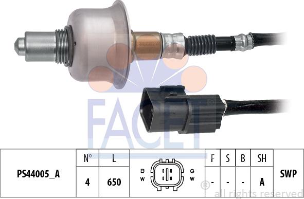 FACET 10.8278 - Oxygen, Lambda Sensor car-mod.net