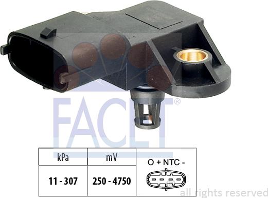 FACET 10.3082 - Air Pressure Sensor, height adaptation car-mod.net