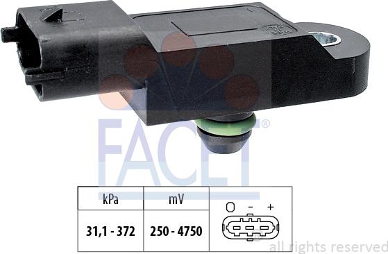 FACET 10.3177 - Air Pressure Sensor, height adaptation car-mod.net