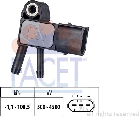 FACET 10.3269 - Air Pressure Sensor, height adaptation car-mod.net