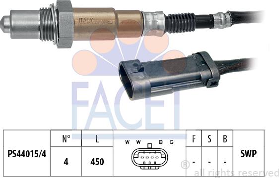 FACET 10.7594 - Oxygen, Lambda Sensor car-mod.net