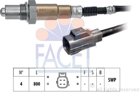 FACET 10.7578 - Oxygen, Lambda Sensor car-mod.net