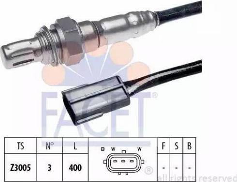 FACET 10.7055 - Oxygen, Lambda Sensor car-mod.net
