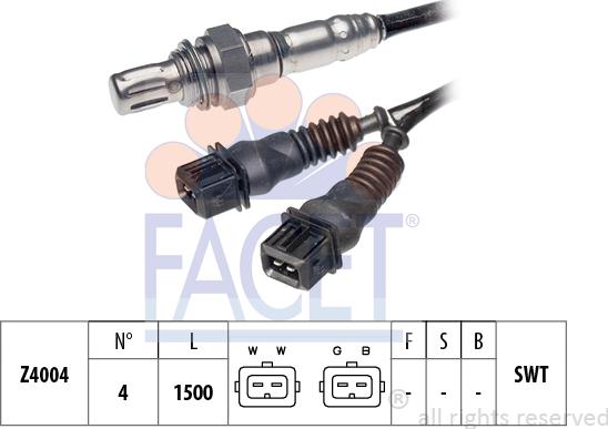 FACET 10.7064 - Oxygen, Lambda Sensor car-mod.net
