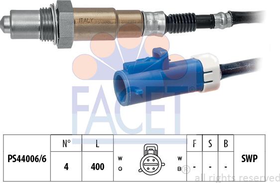FACET 10.7322 - Oxygen, Lambda Sensor car-mod.net