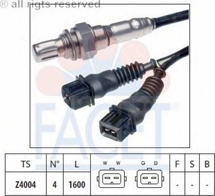 FACET 107718 - Oxygen, Lambda Sensor car-mod.net