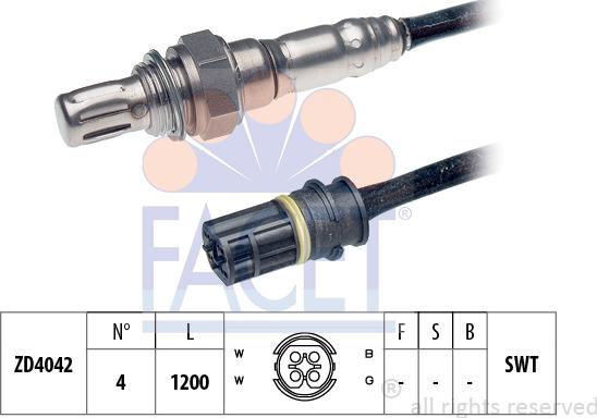 FACET 10.7776 - Oxygen, Lambda Sensor car-mod.net