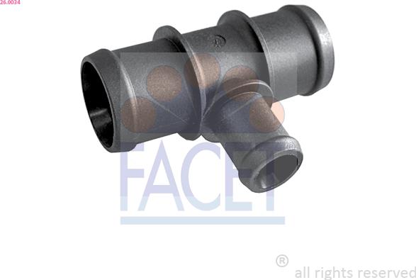 FACET 26.0034 - Coolant Flange car-mod.net