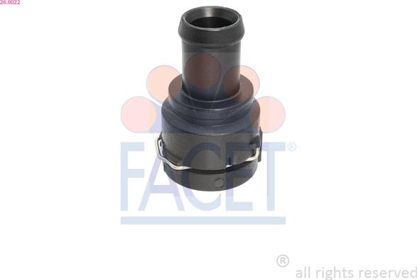 FACET 26.0022 - Coolant Flange car-mod.net