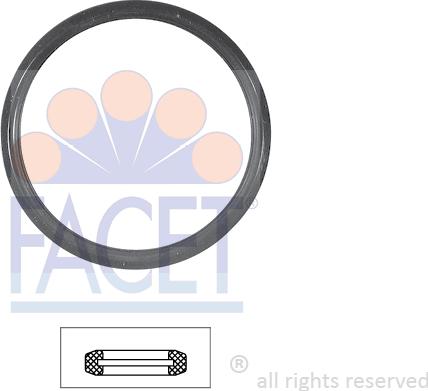 FACET 7.9567 - Gasket, thermostat car-mod.net