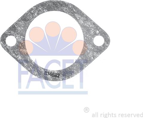FACET 7.9558 - Gasket, thermostat car-mod.net