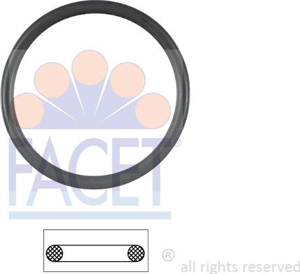 FACET 7.9538 - Gasket, thermostat car-mod.net