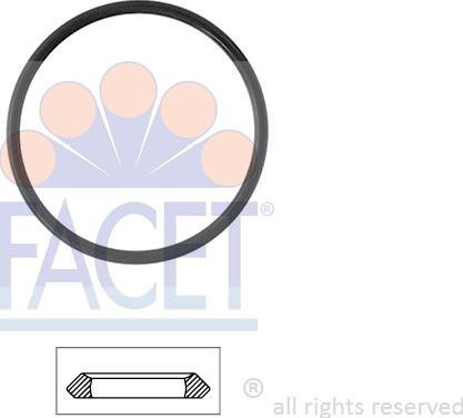 FACET 7.9655 - Gasket, thermostat car-mod.net