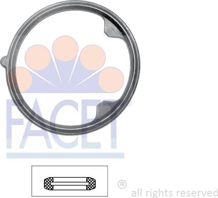 FACET 7.9627 - Gasket, thermostat car-mod.net