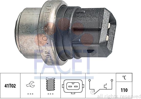 FACET 7.4095 - Coolant temperature Sensor car-mod.net