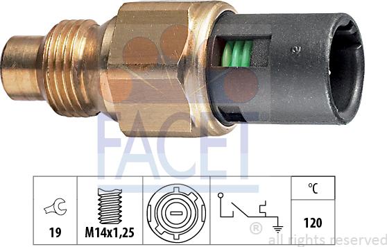 FACET 7.4048 - Coolant temperature Sensor car-mod.net