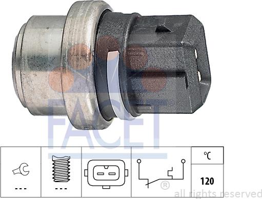 FACET 7.4074 - Coolant temperature Sensor car-mod.net