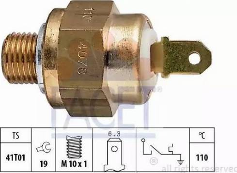 FACET 7.4078 - Coolant temperature Sensor car-mod.net