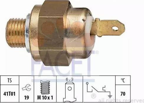 FACET 7.4100 - Coolant temperature Sensor car-mod.net