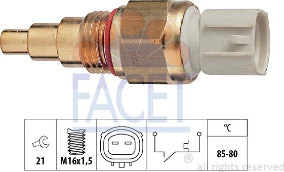 FACET 7.5109 - Temperature Switch, radiator / air conditioner fan car-mod.net