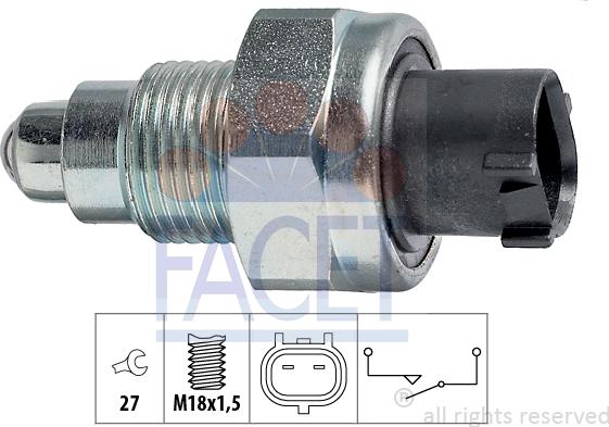 FACET 7.6246 - Reverse light Switch car-mod.net