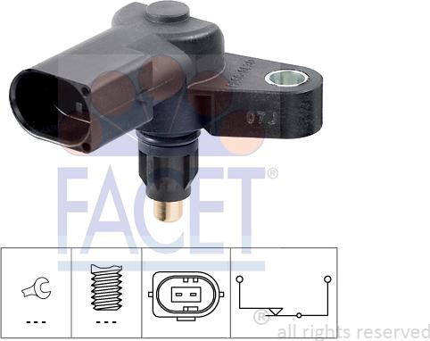 FACET 7.6253 - Reverse light Switch car-mod.net