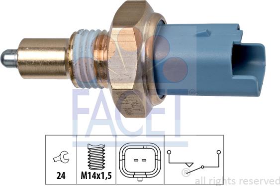 FACET 7.6271 - Reverse light Switch car-mod.net
