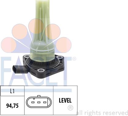 FACET 7.0244 - Sensor, engine oil level car-mod.net