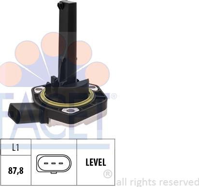 FACET 7.0236 - Sensor, engine oil level car-mod.net