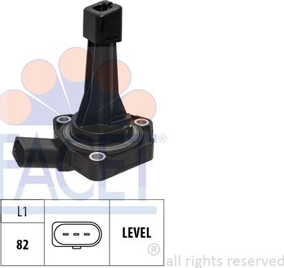FACET 7.0232 - Sensor, engine oil level car-mod.net