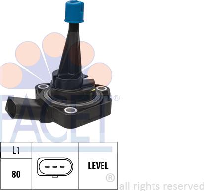 FACET 7.0229 - Sensor, engine oil level car-mod.net