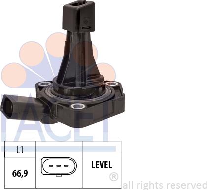 FACET 7.0224 - Sensor, engine oil level car-mod.net