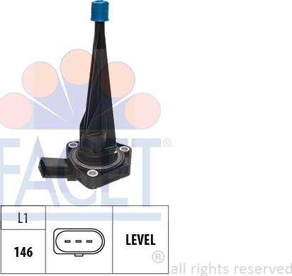 FACET 7.0226 - Sensor, engine oil level car-mod.net