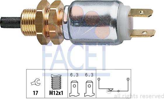 FACET 7.1014 - Brake Light Switch / Clutch car-mod.net