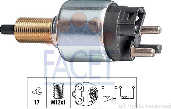 FACET 7.1073 - Brake Light Switch / Clutch car-mod.net