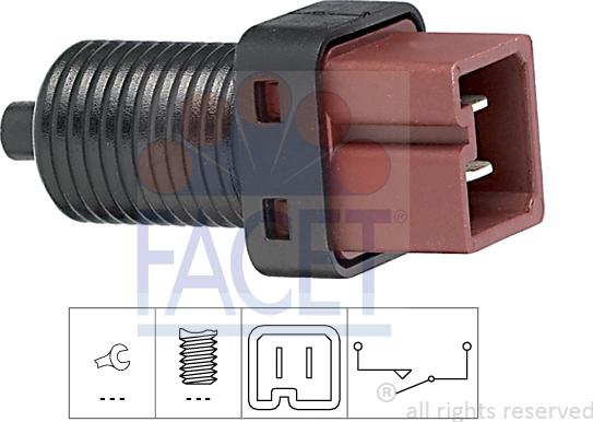 FACET 7.1132 - Brake Light Switch / Clutch car-mod.net