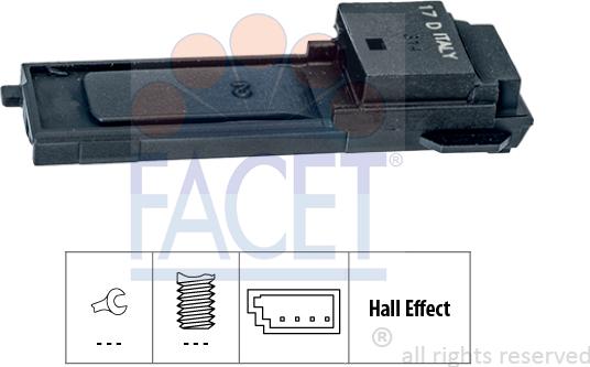 FACET 7.1314 - Switch, clutch control (cruise control) car-mod.net