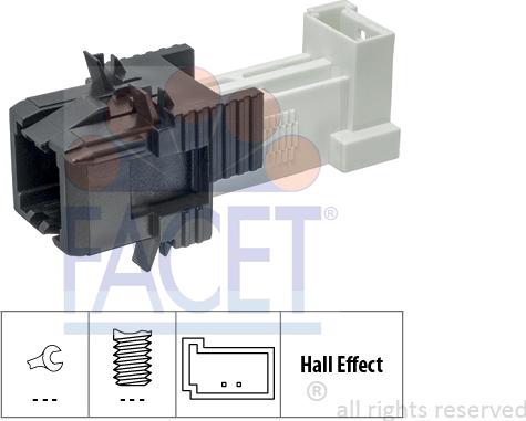 FACET 7.1312 - Brake Light Switch / Clutch car-mod.net