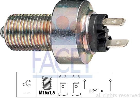 FACET 7.1201 - Brake Light Switch / Clutch car-mod.net